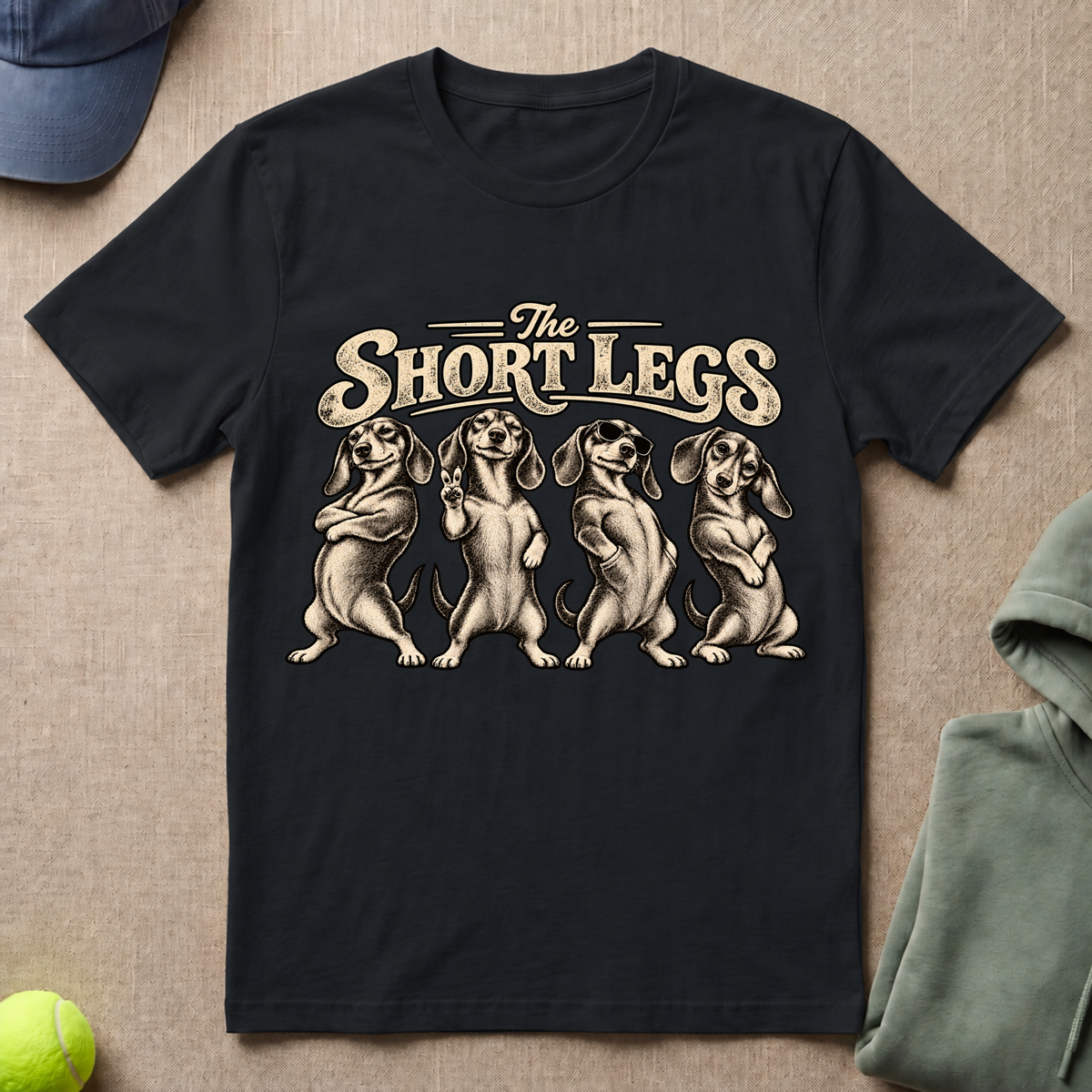 Short Legs Posing T-Shirt