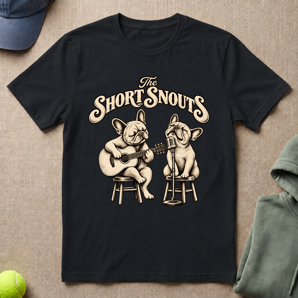Short Snouts Blues T-Shirt