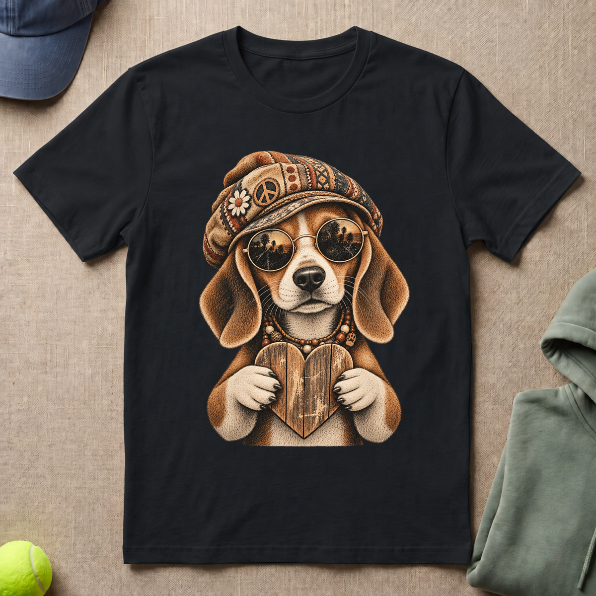 Beagle Hippie T-Shirt