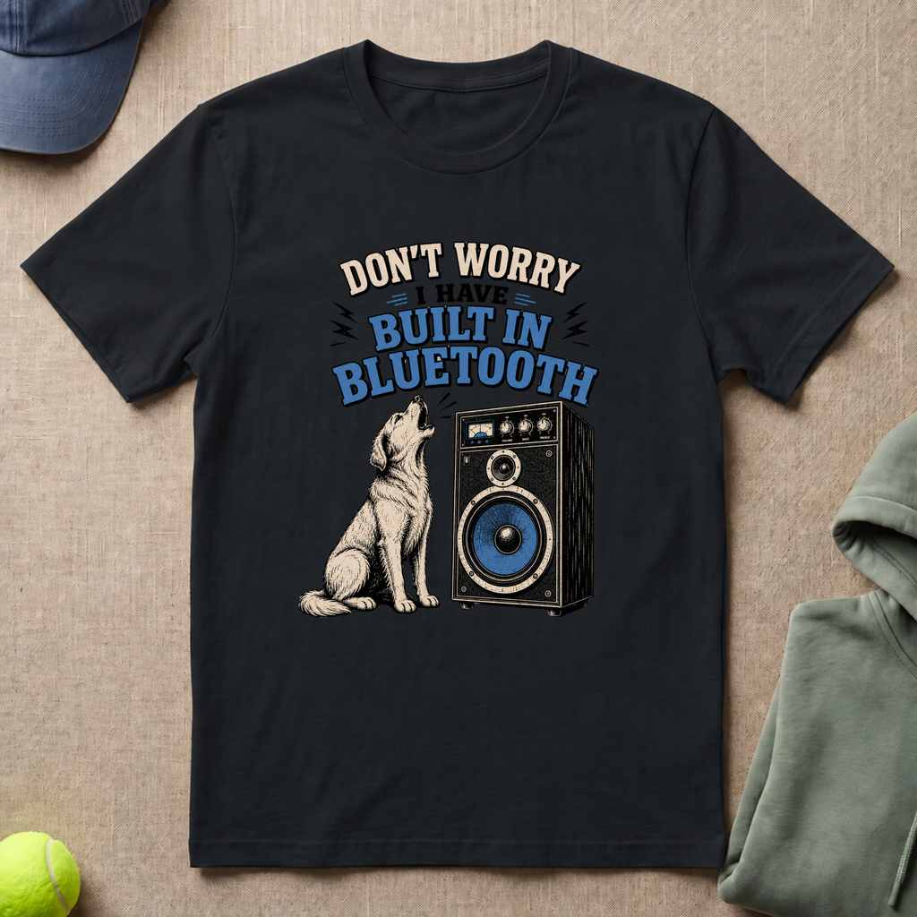 Built In Bluetooth T-Shirt