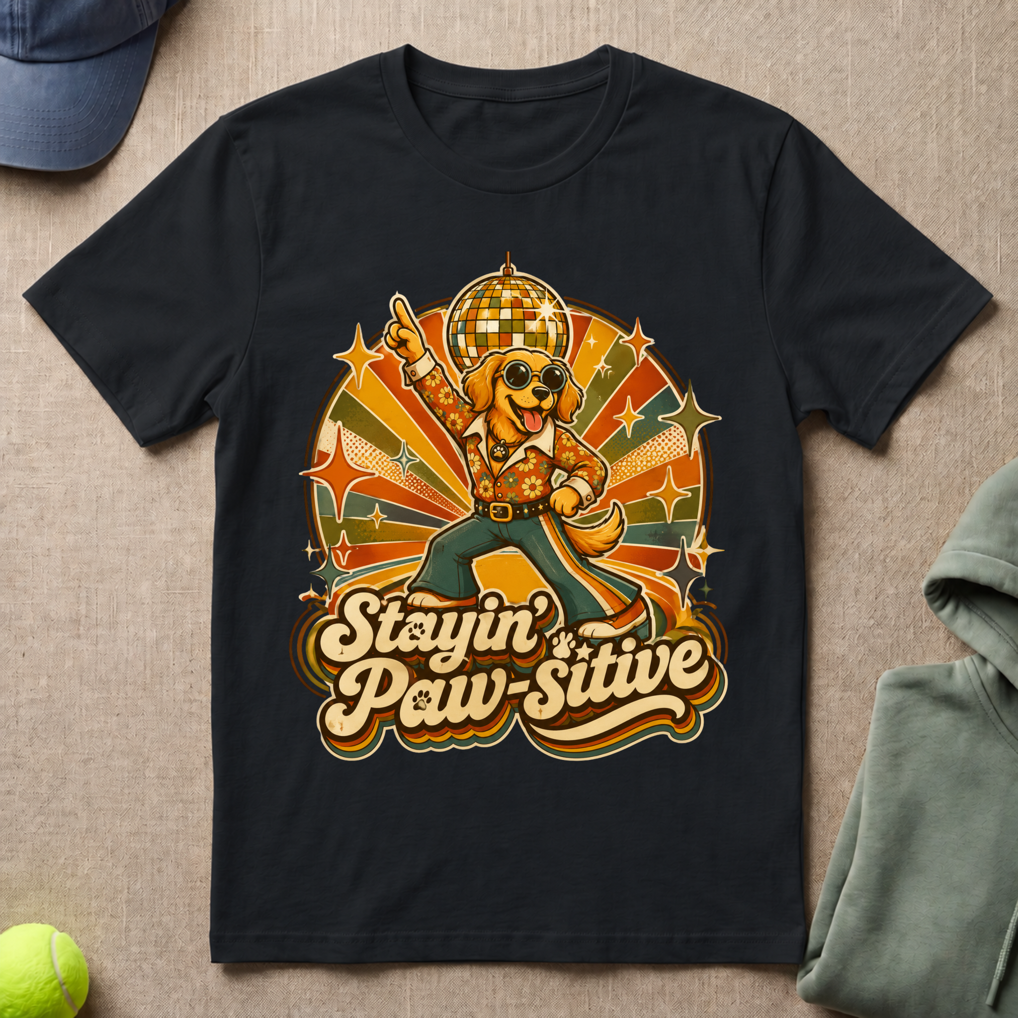 Staying Paw-sitive T-Shirt