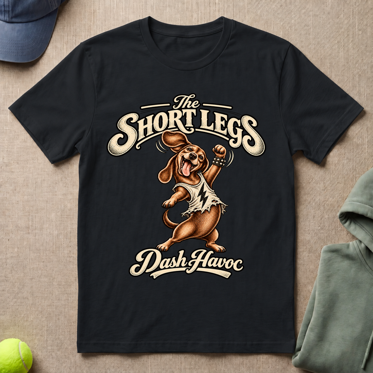 Short Legs Dash Havoc T-Shirt
