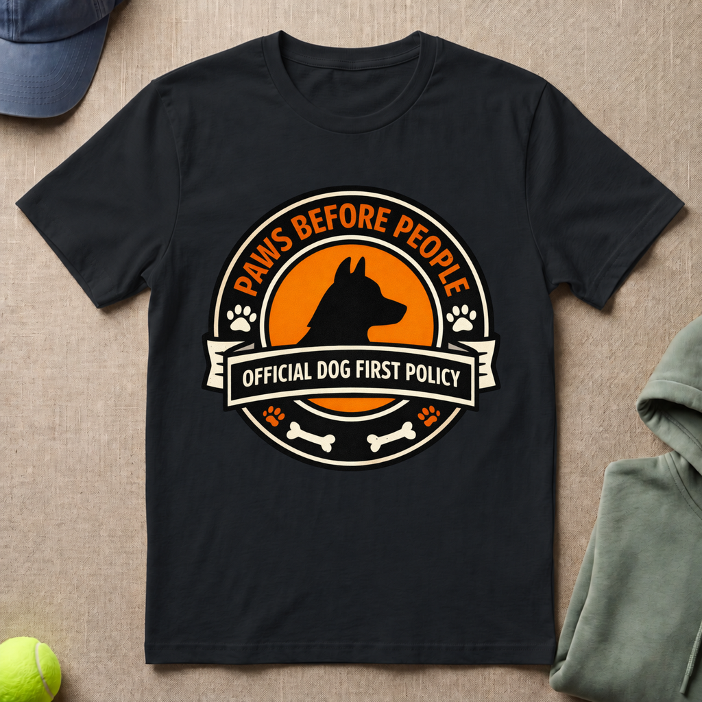 Dog First T-Shirt