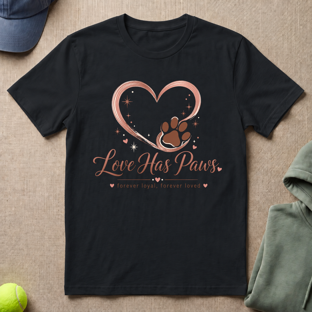 Love Has Paws T-Shirt