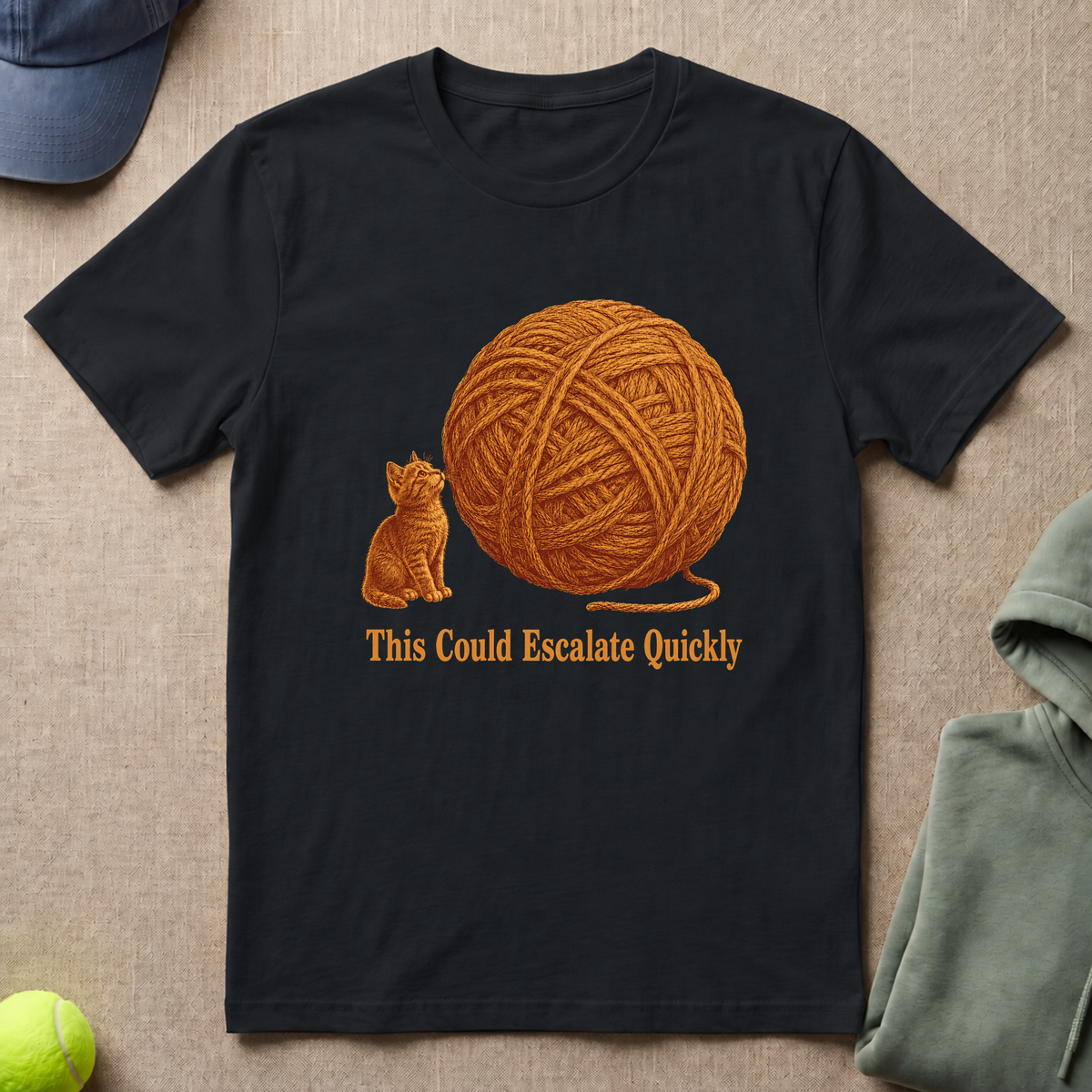 Cat Escalation T-Shirt