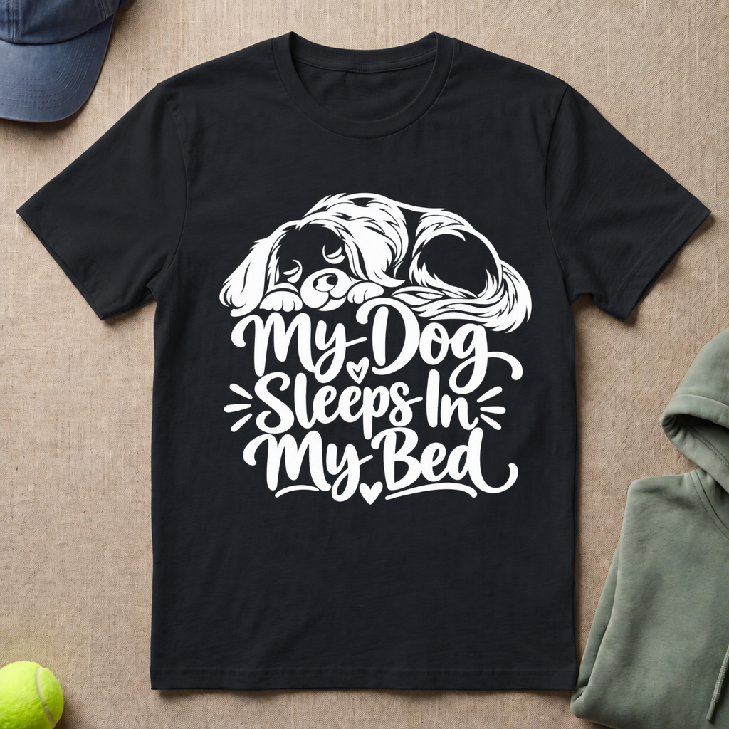 Dog Sleeps In My Bed T-Shirt