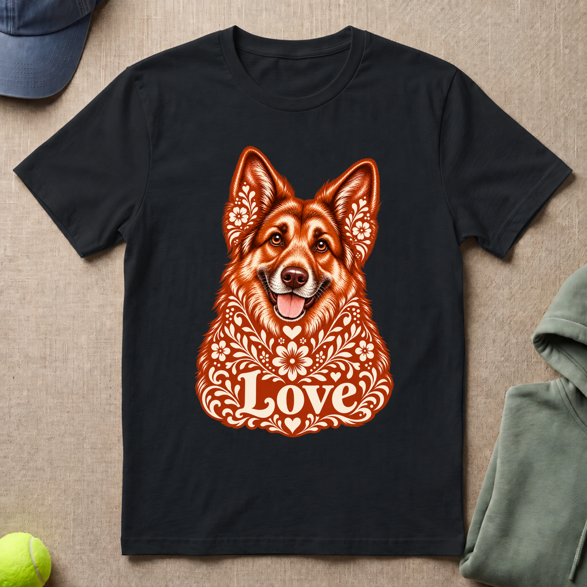 German Shepherd Love T-Shirt