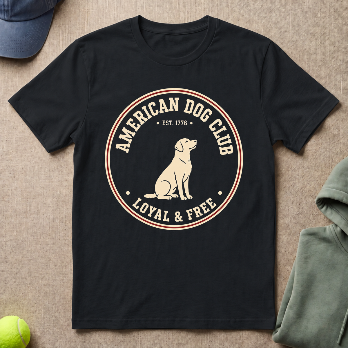 American Dog Club T-Shirt