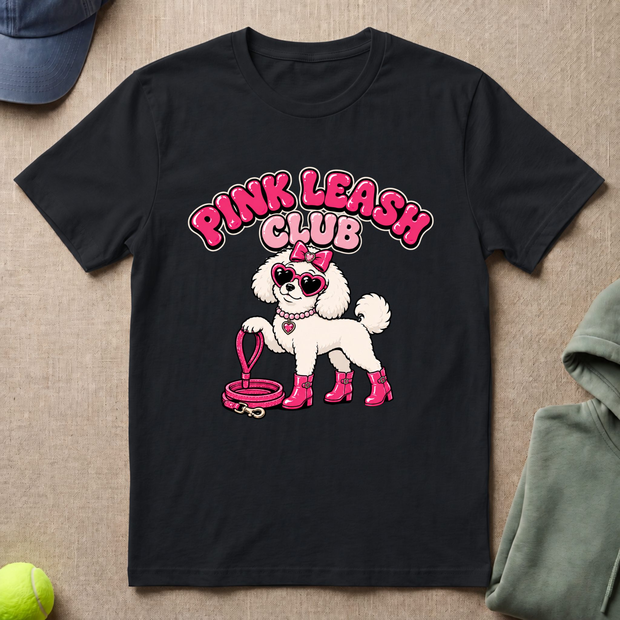 Pink Leash Club T-Shirt