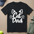Cat Dad Whiskers T-Shirt