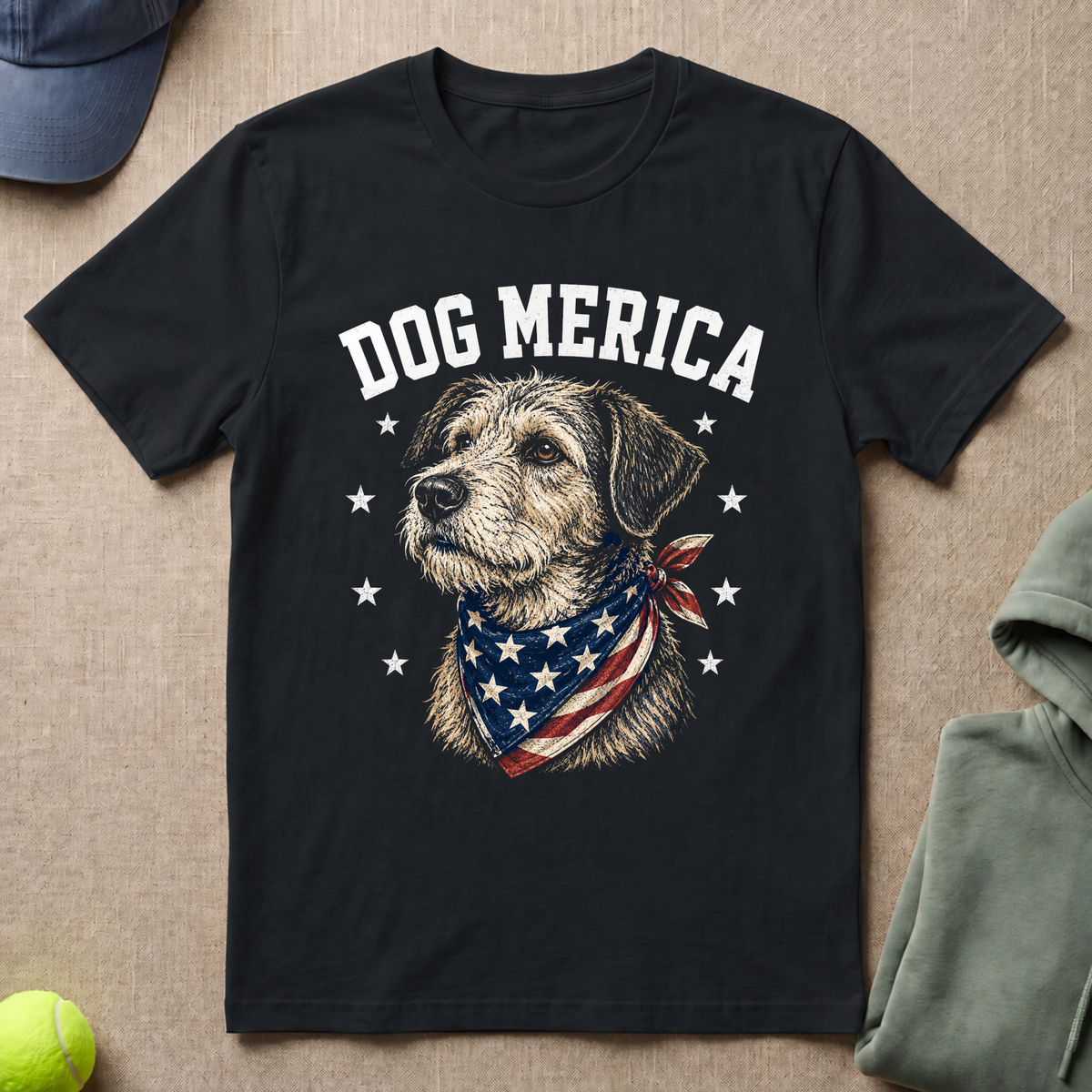 Dog Merica T-Shirt