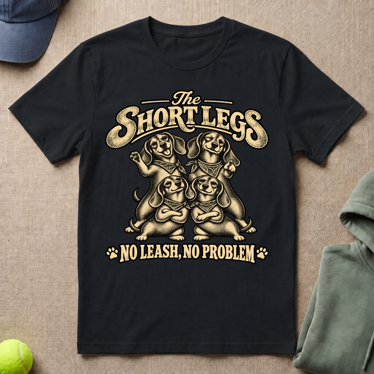 Short Legs Album T-Shirt