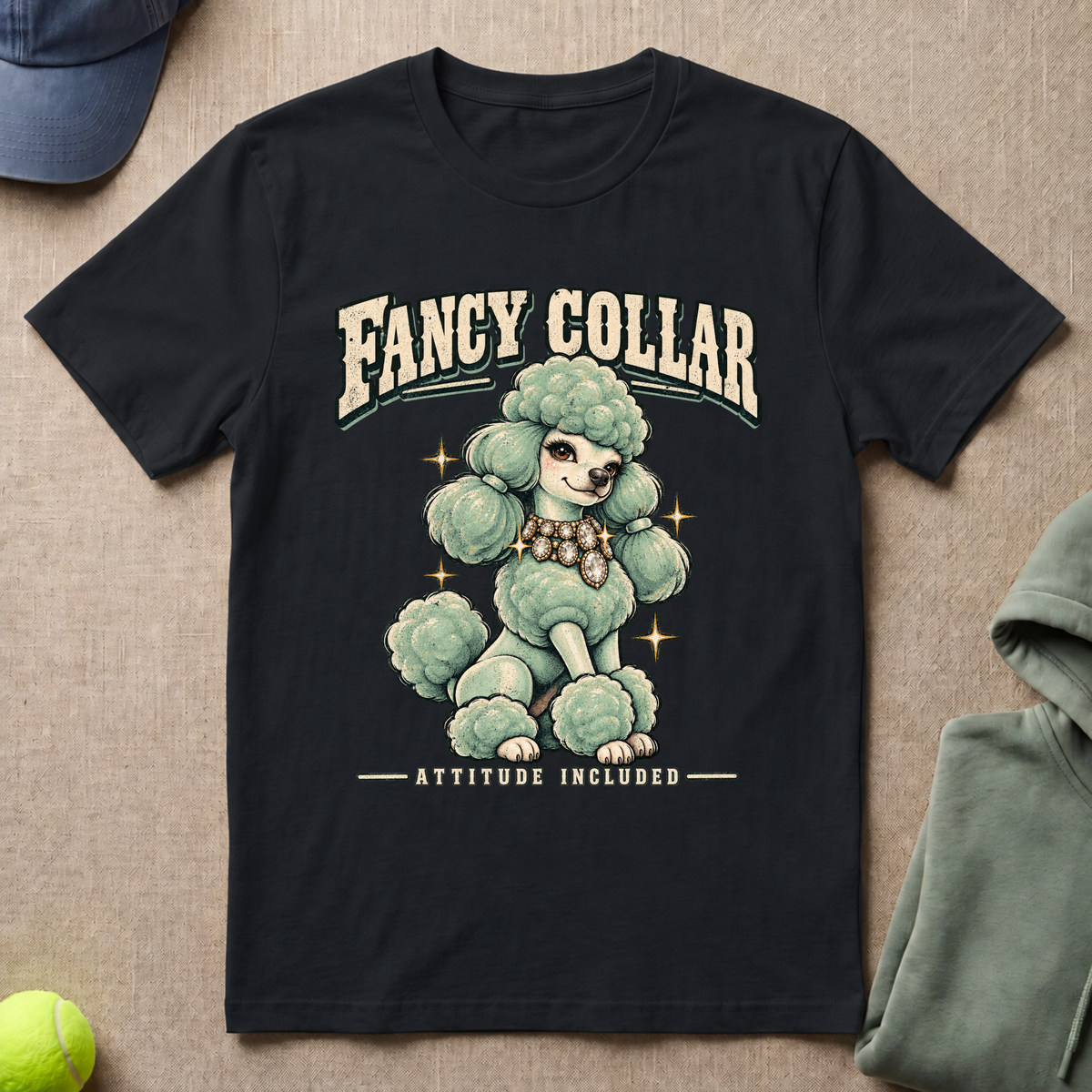 Fancy Collar T-Shirt