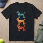 Poodle In Color T-Shirt