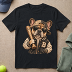 Frenchie Baseball T-Shirt