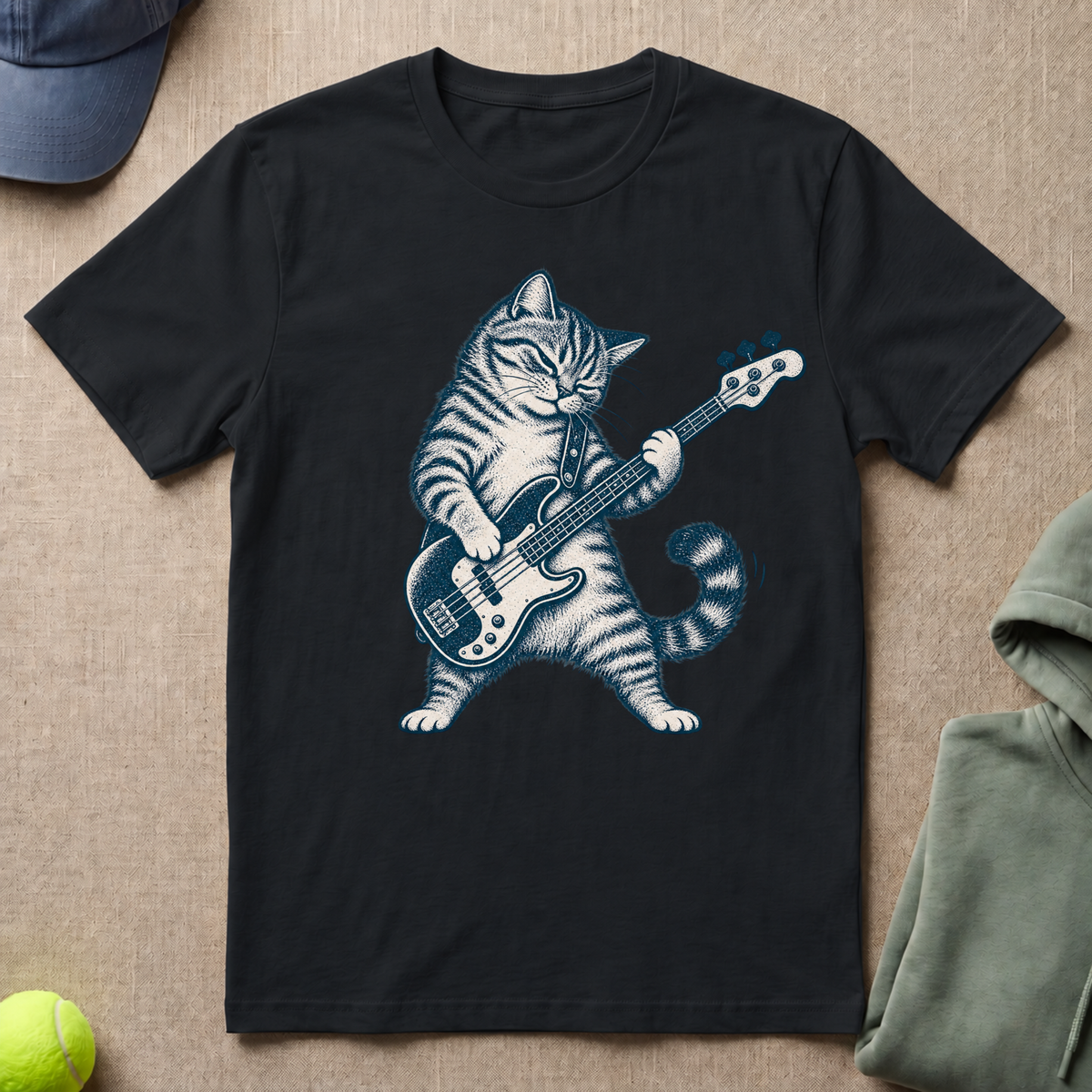 Cat Base T-Shirt