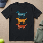 Labrador Retriever In Color T-Shirt