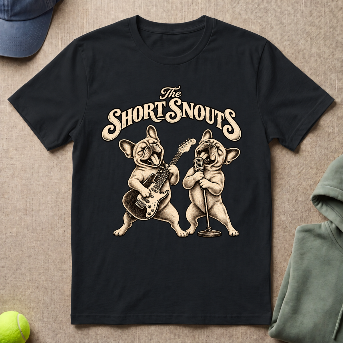 Short Snouts Rocks T-Shirt
