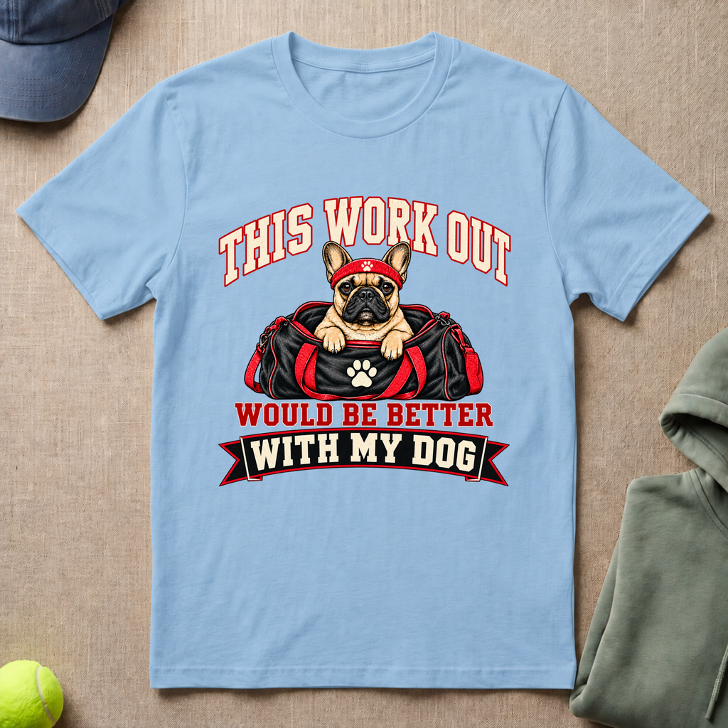 Work Out Better With Dog T-Shirt