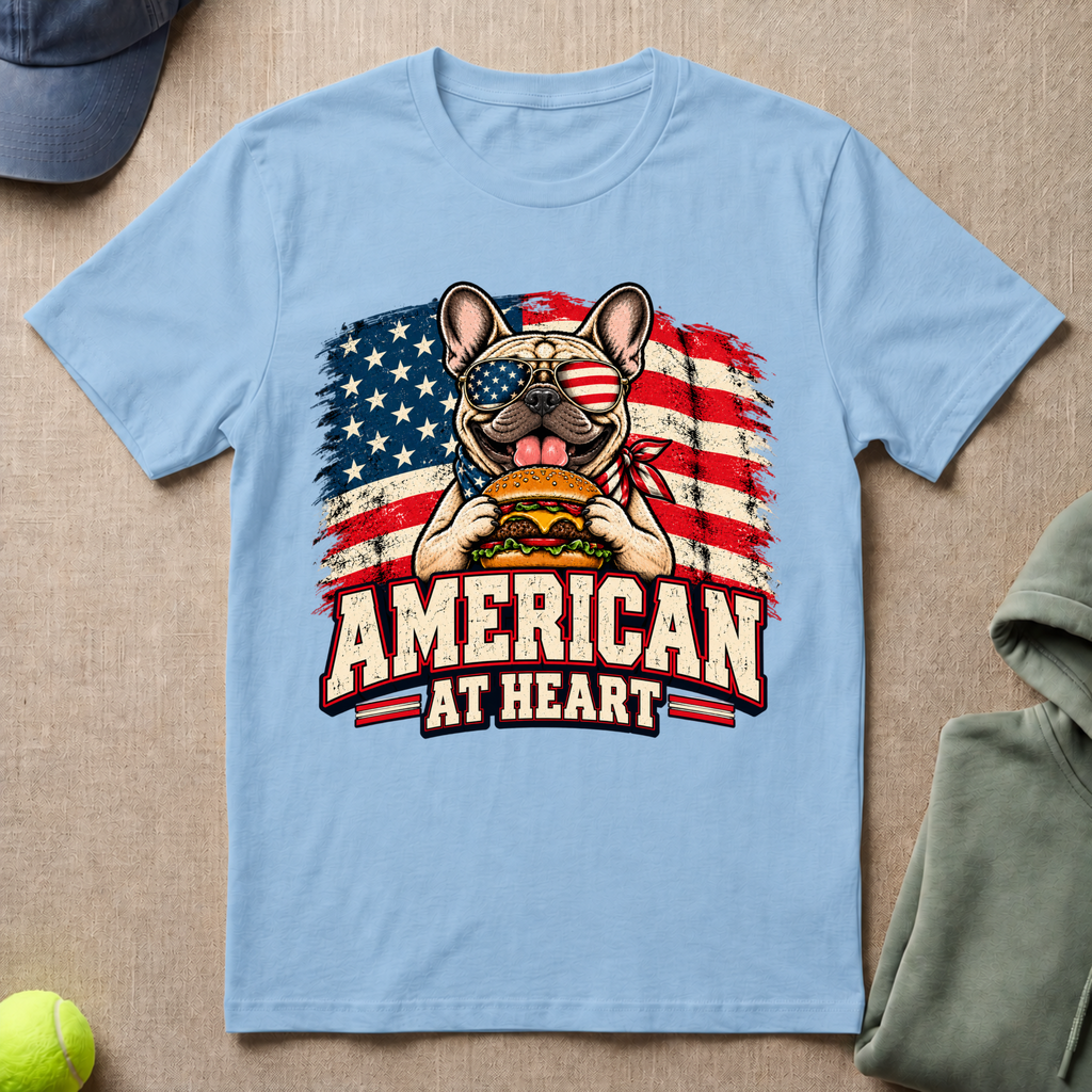 American At Heart T-Shirt