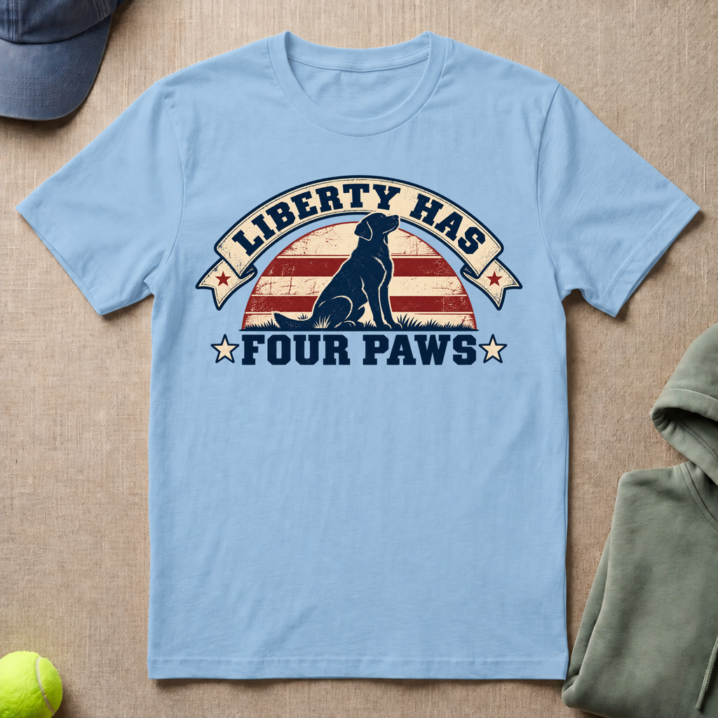 Liberty Has Paws T-Shirt