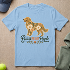 Floral Golden Retriever T-Shirt