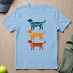 Labrador Retriever In Color T-Shirt