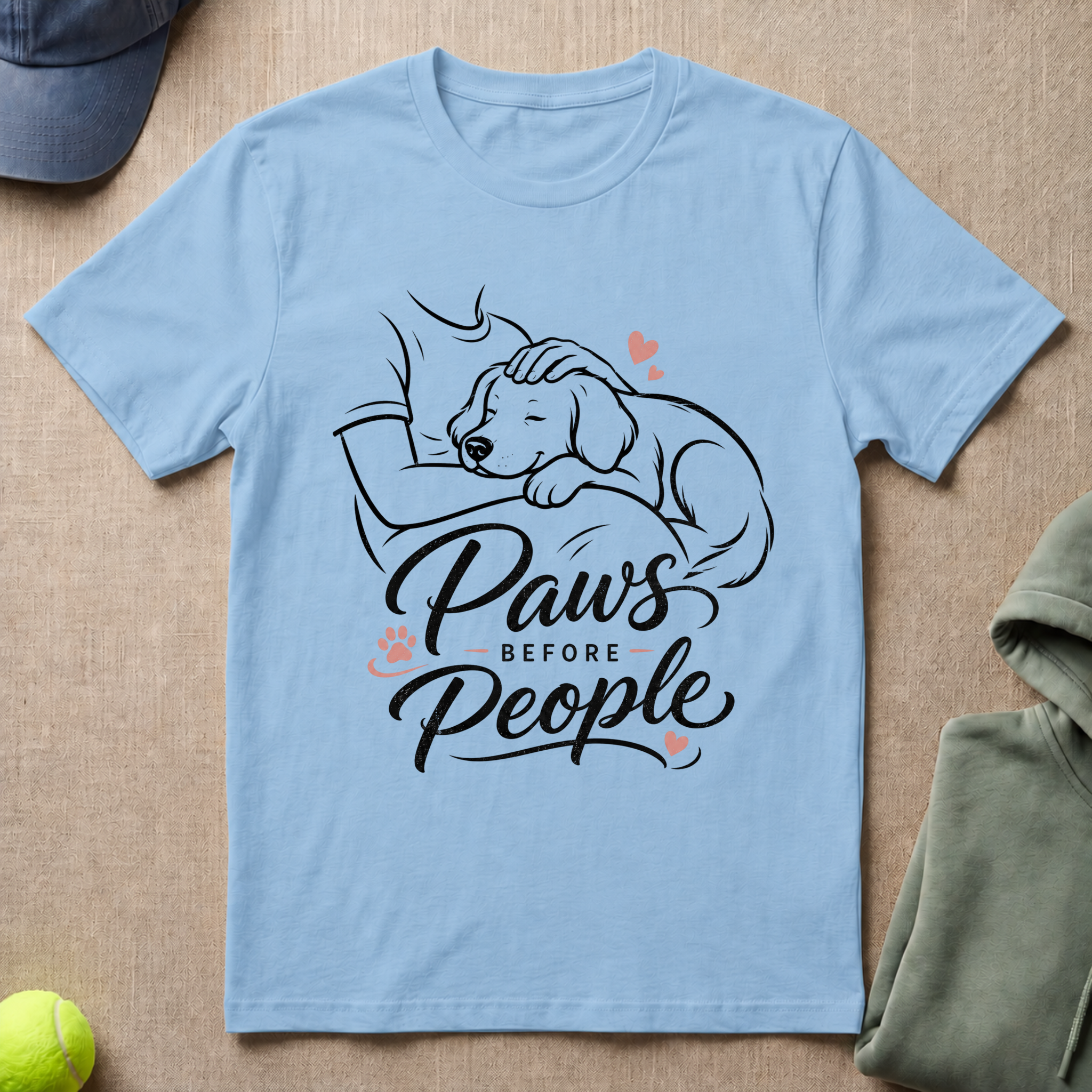 Resting on Lap T-Shirt