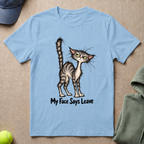 Face Says Leave T-Shirt