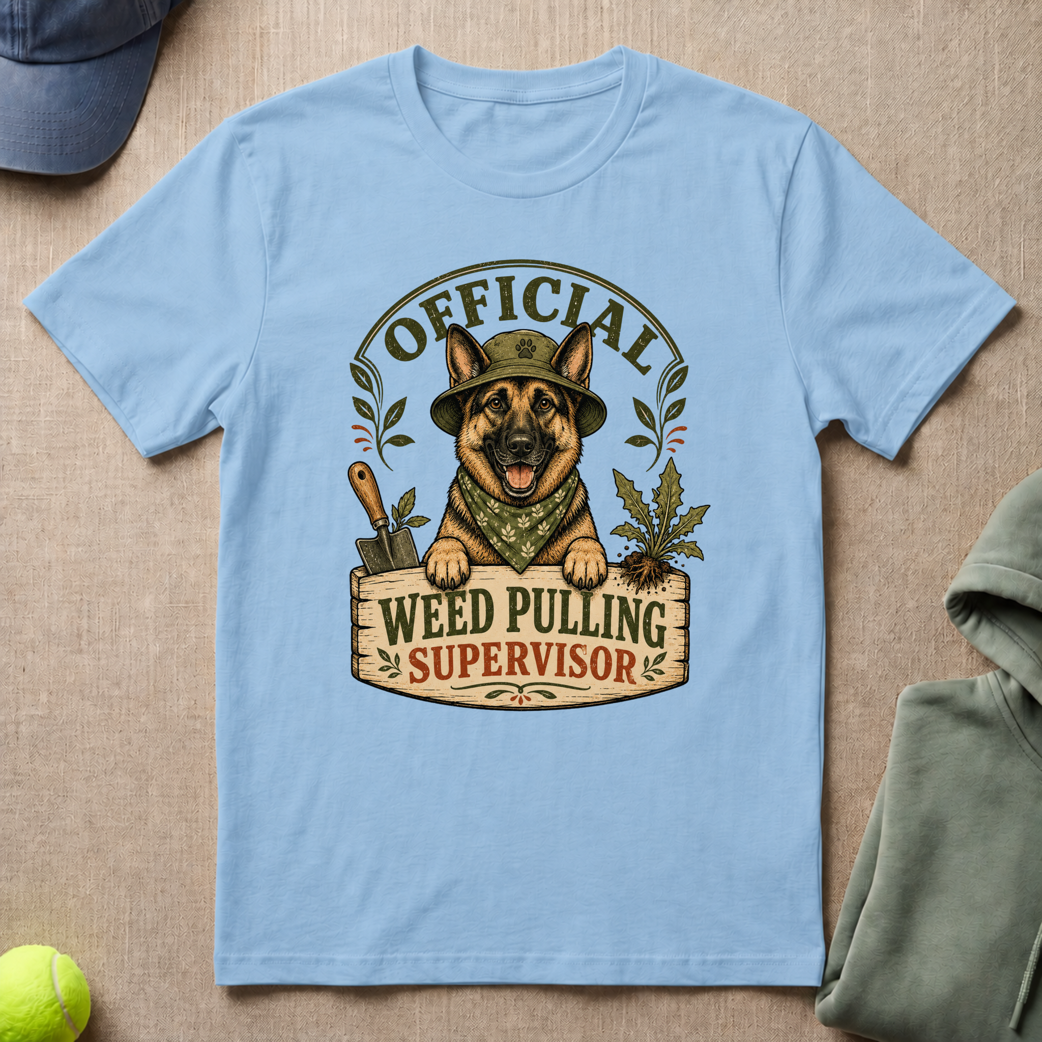 Weed Pulling Supervisor T-Shirt