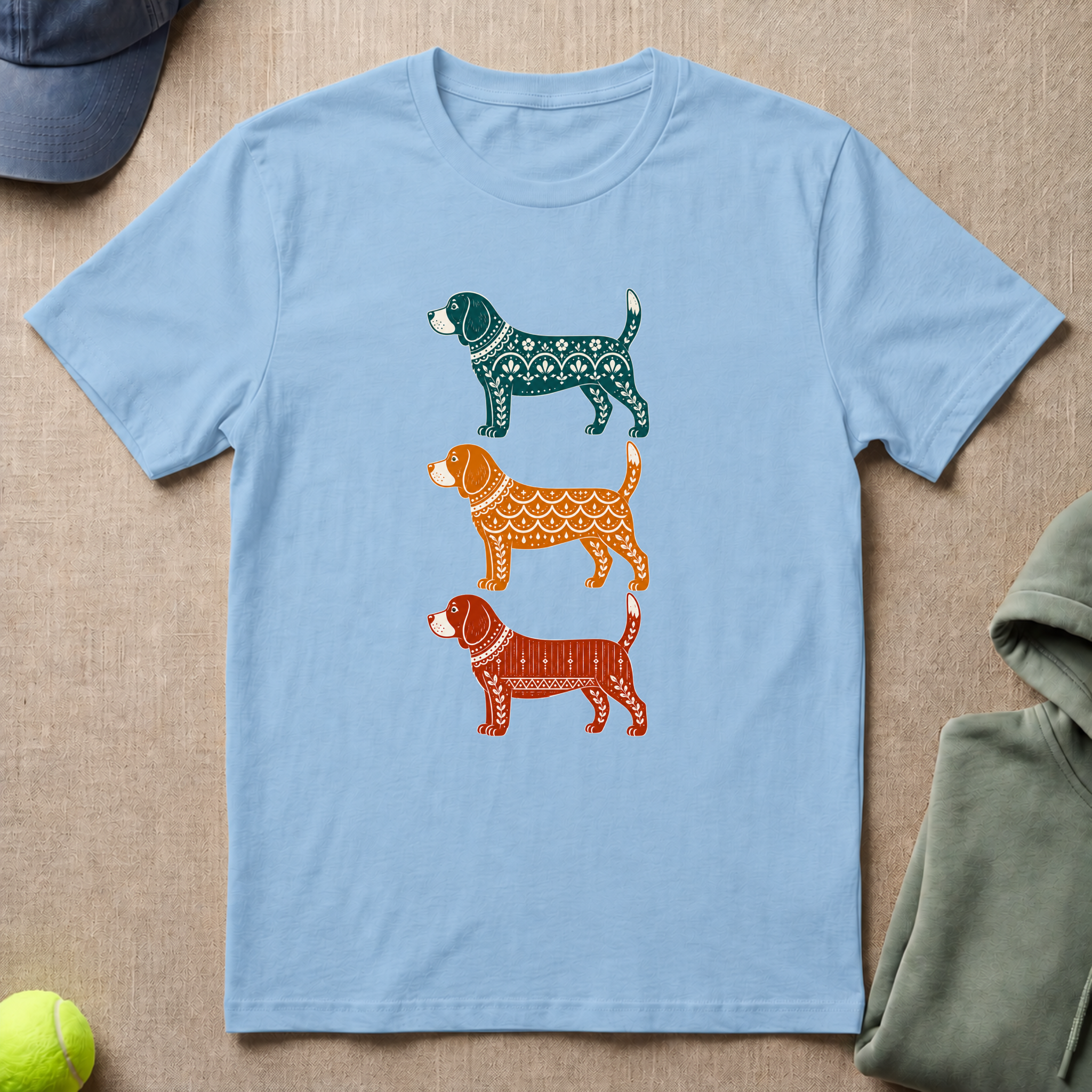 Beagle In Color T-Shirt