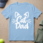 Cat Dad Whiskers T-Shirt
