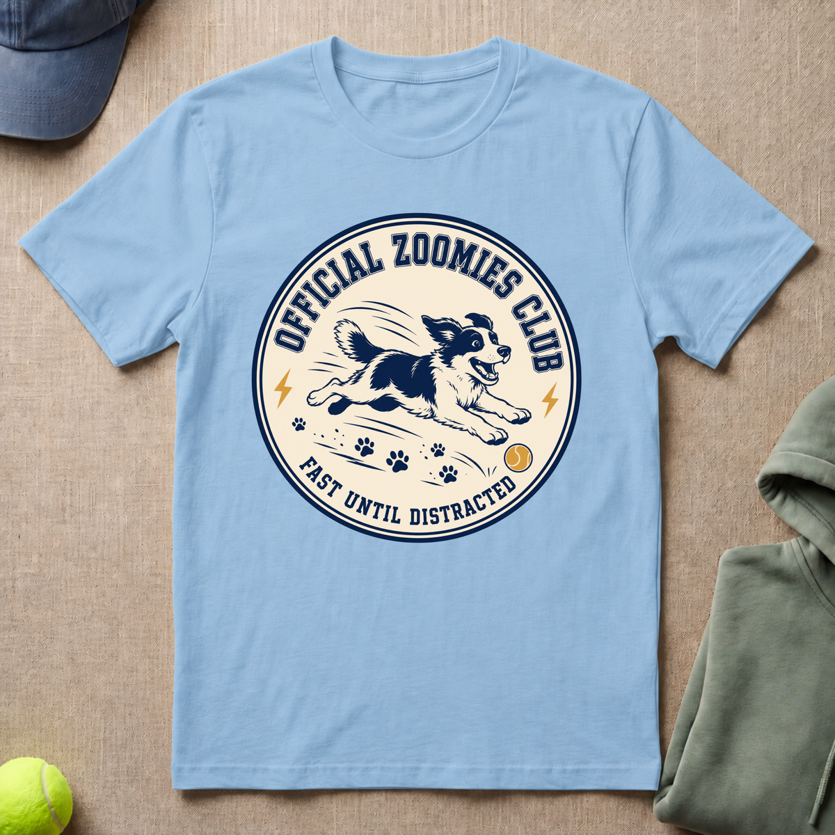 Official Zoomies Club Club T-Shirt