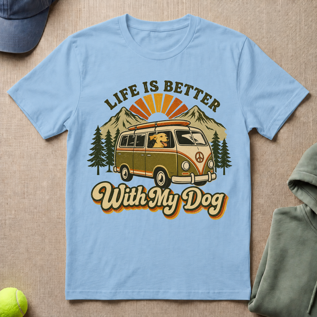 Camper Dog T-Shirt