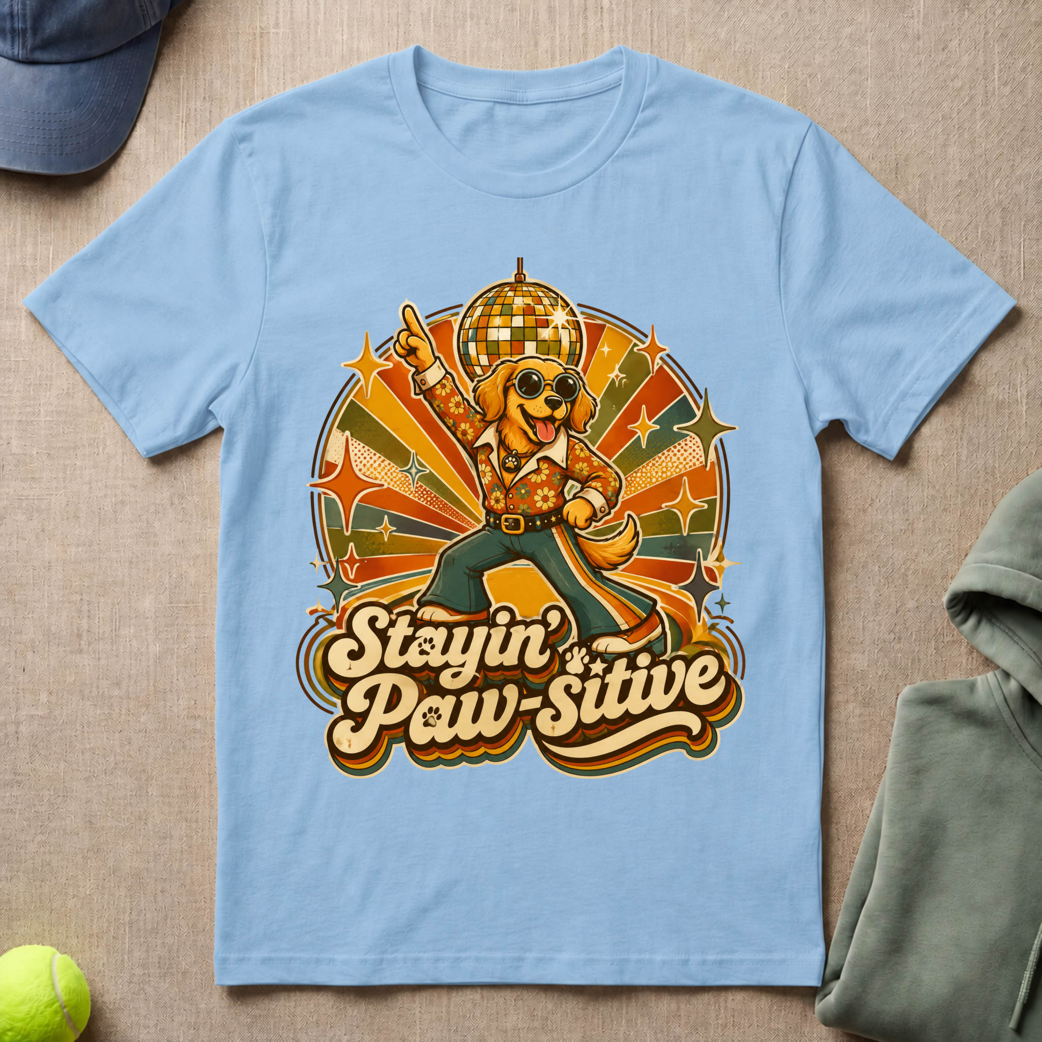 Staying Paw-sitive T-Shirt