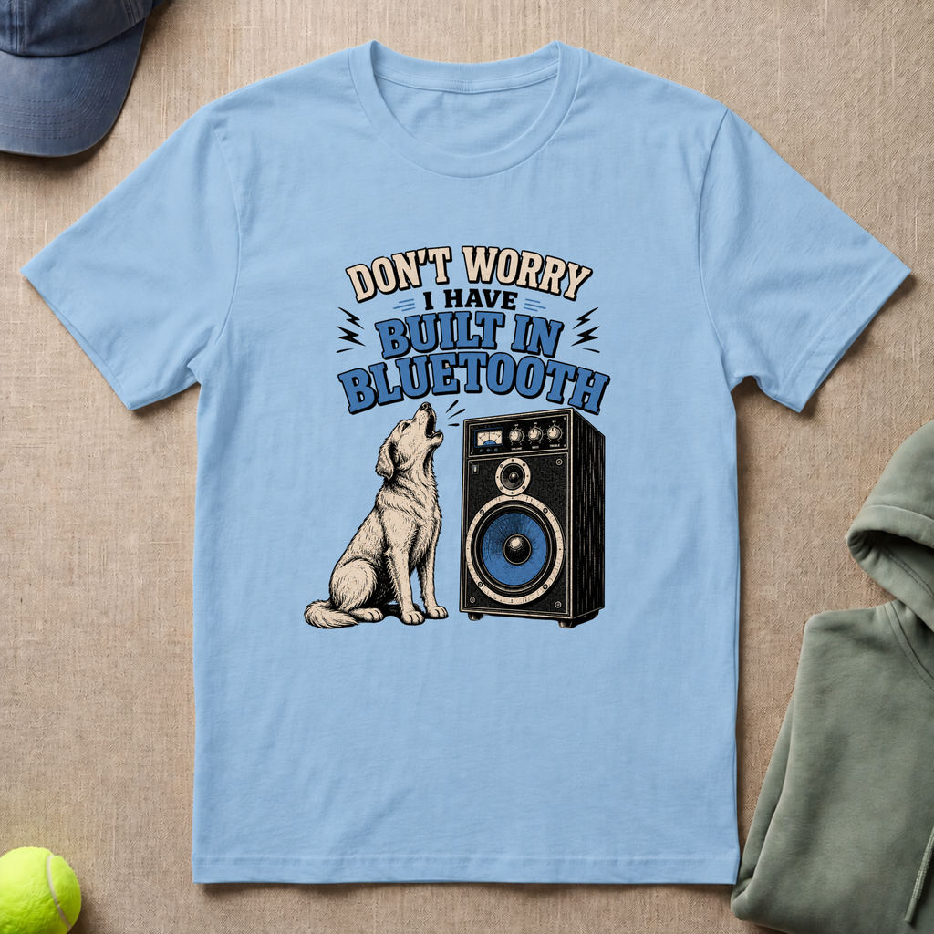Built In Bluetooth T-Shirt