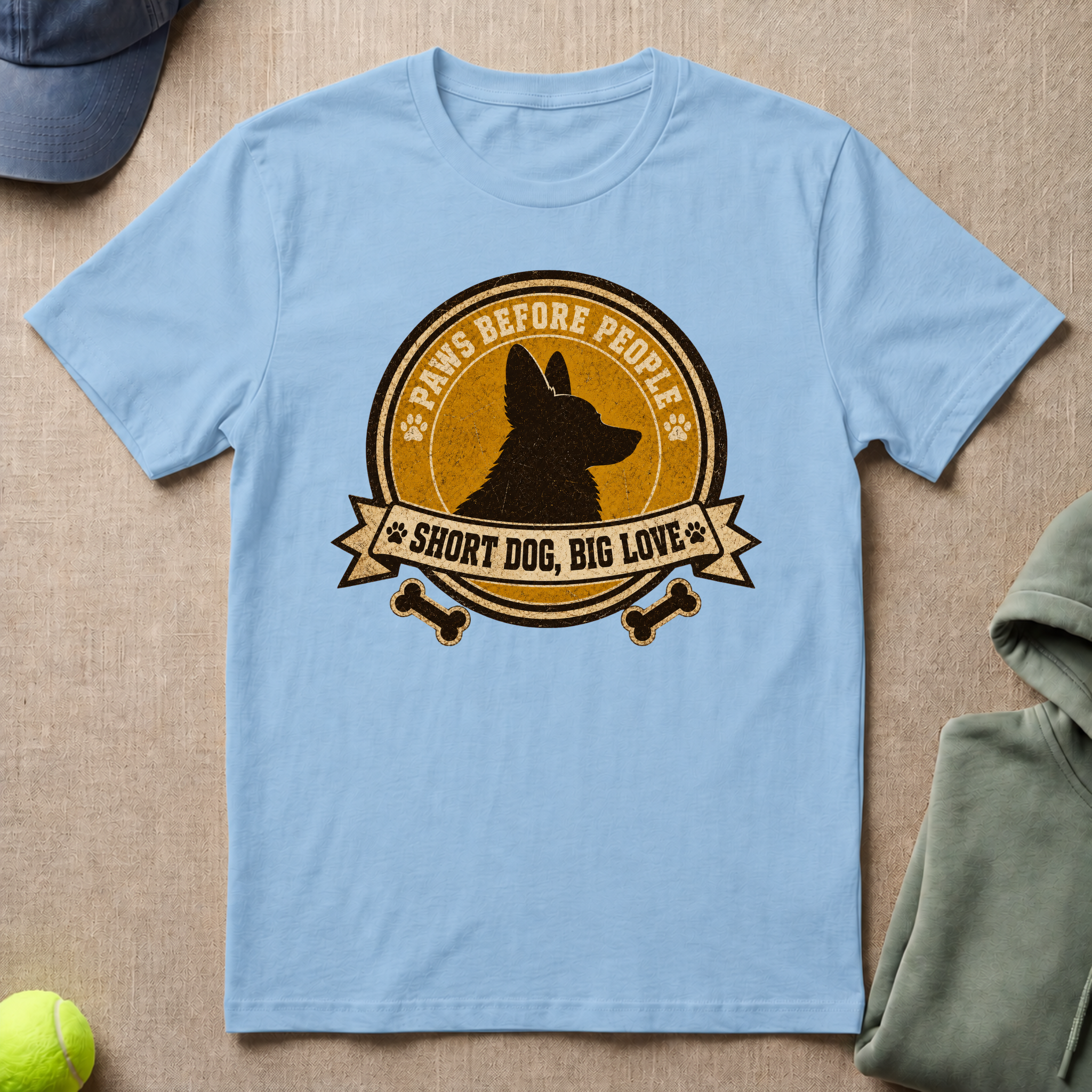 Short Dog Big Love T-Shirt