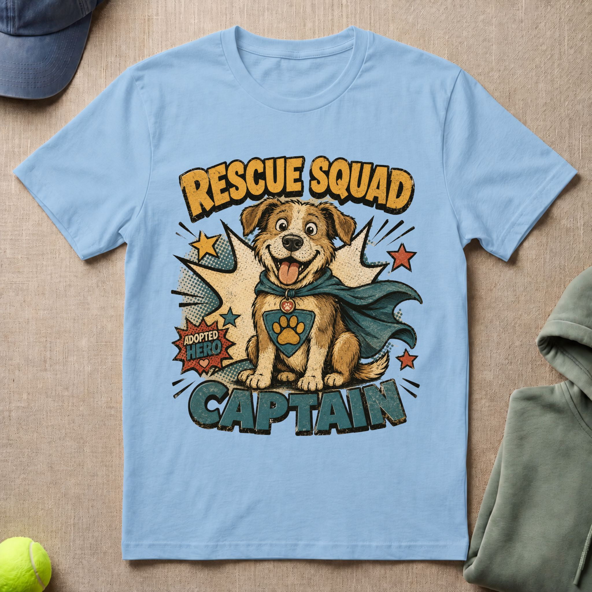 Rescue Squad Captain T-Shirt
