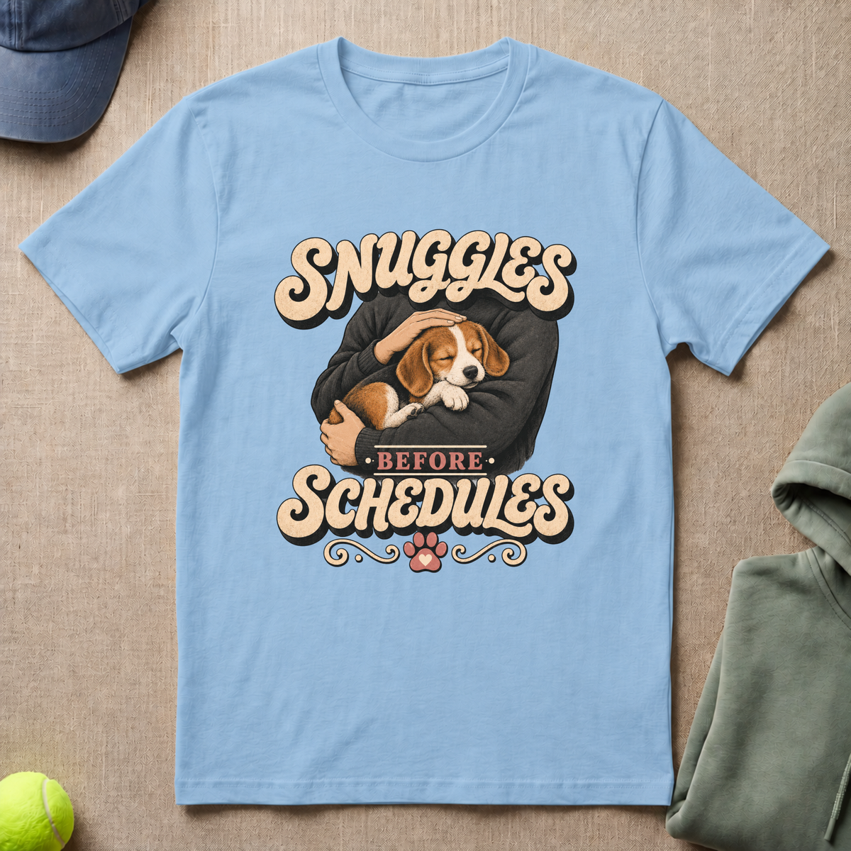 Snuggles Schedule T-Shirt