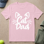 Cat Dad Whiskers T-Shirt