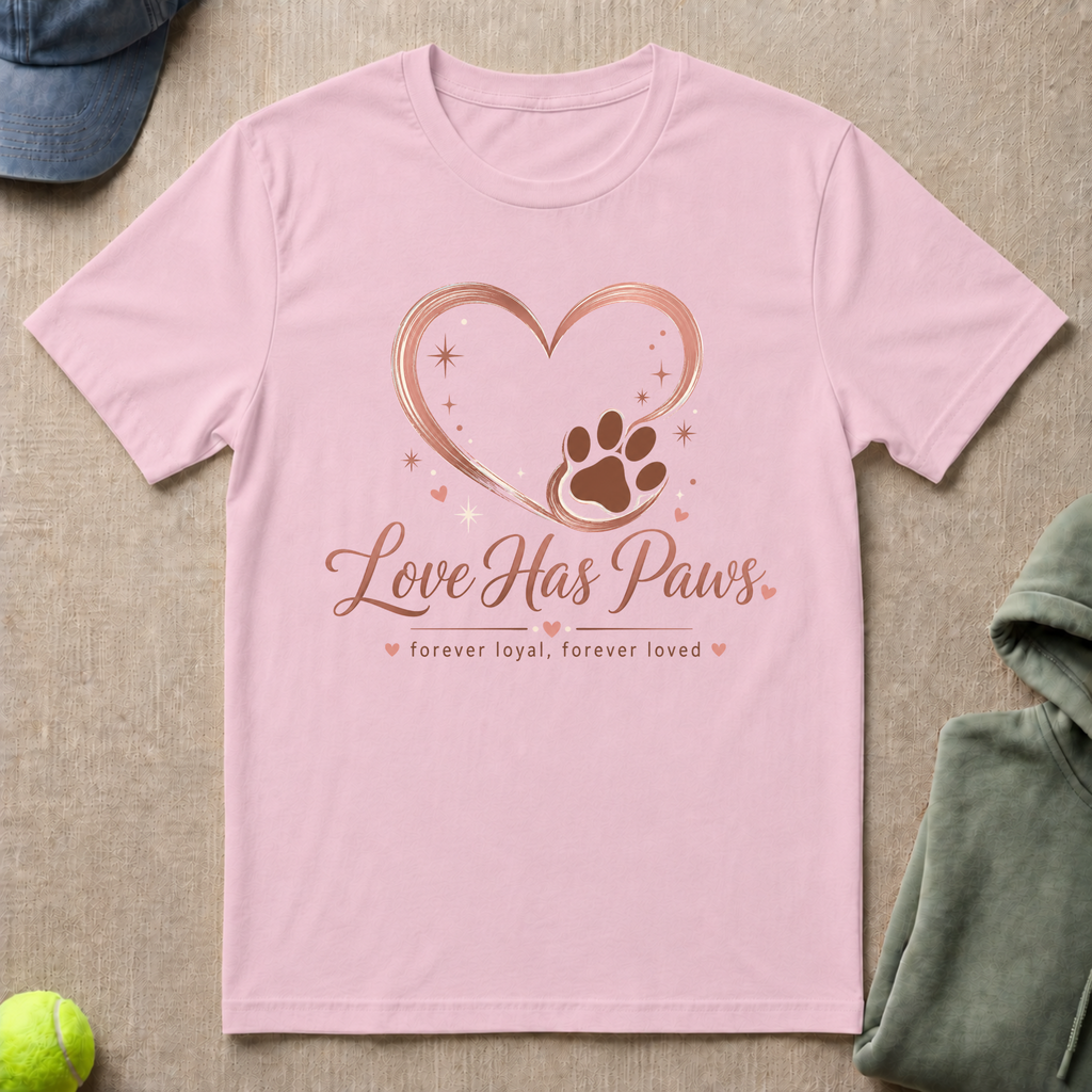 Love Has Paws T-Shirt