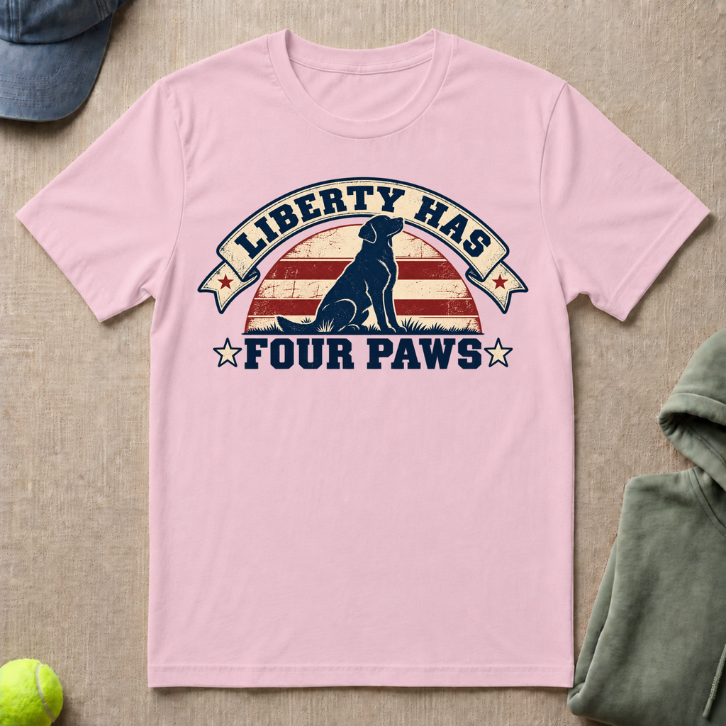 Liberty Has Paws T-Shirt