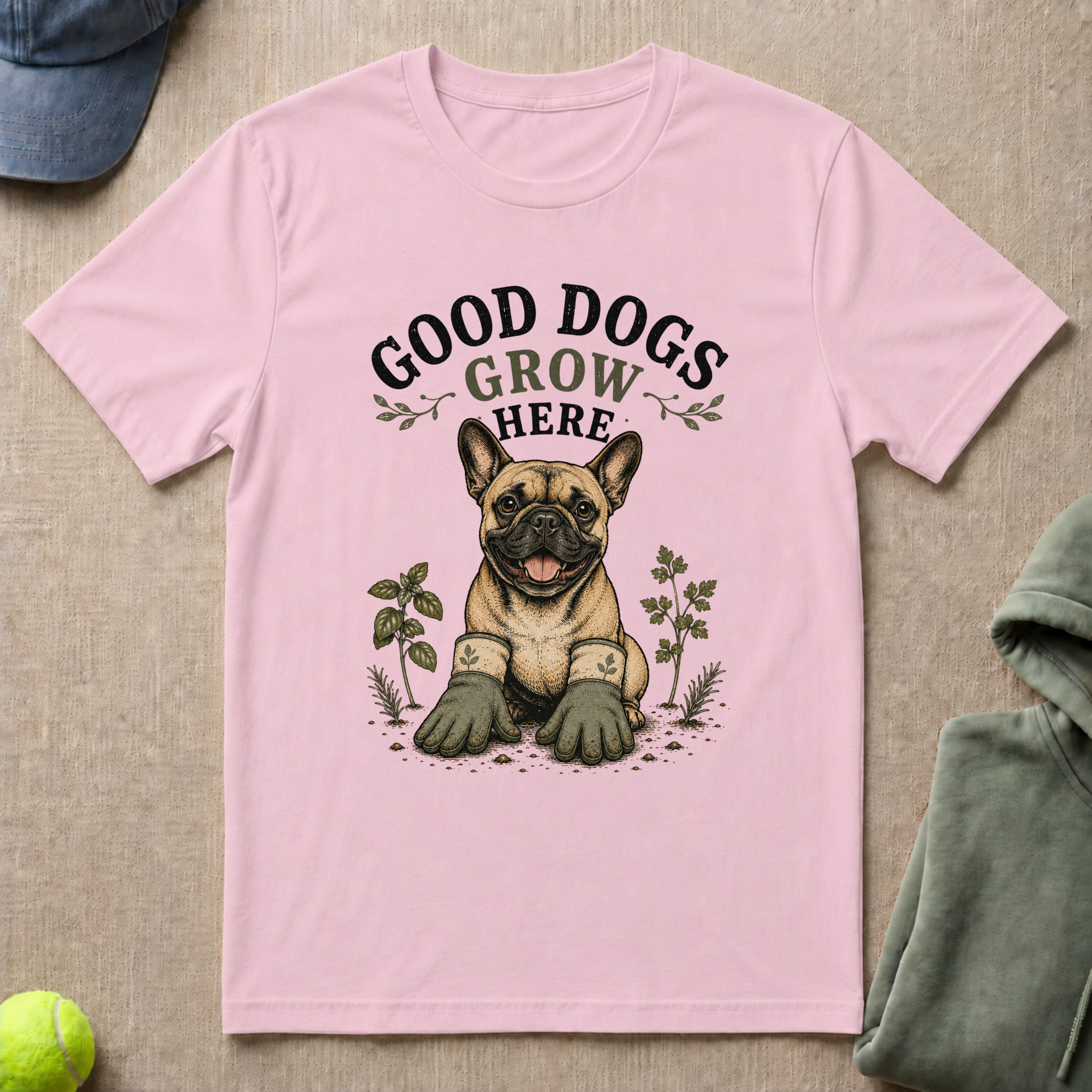 Dogs Grow Here  T-Shirt