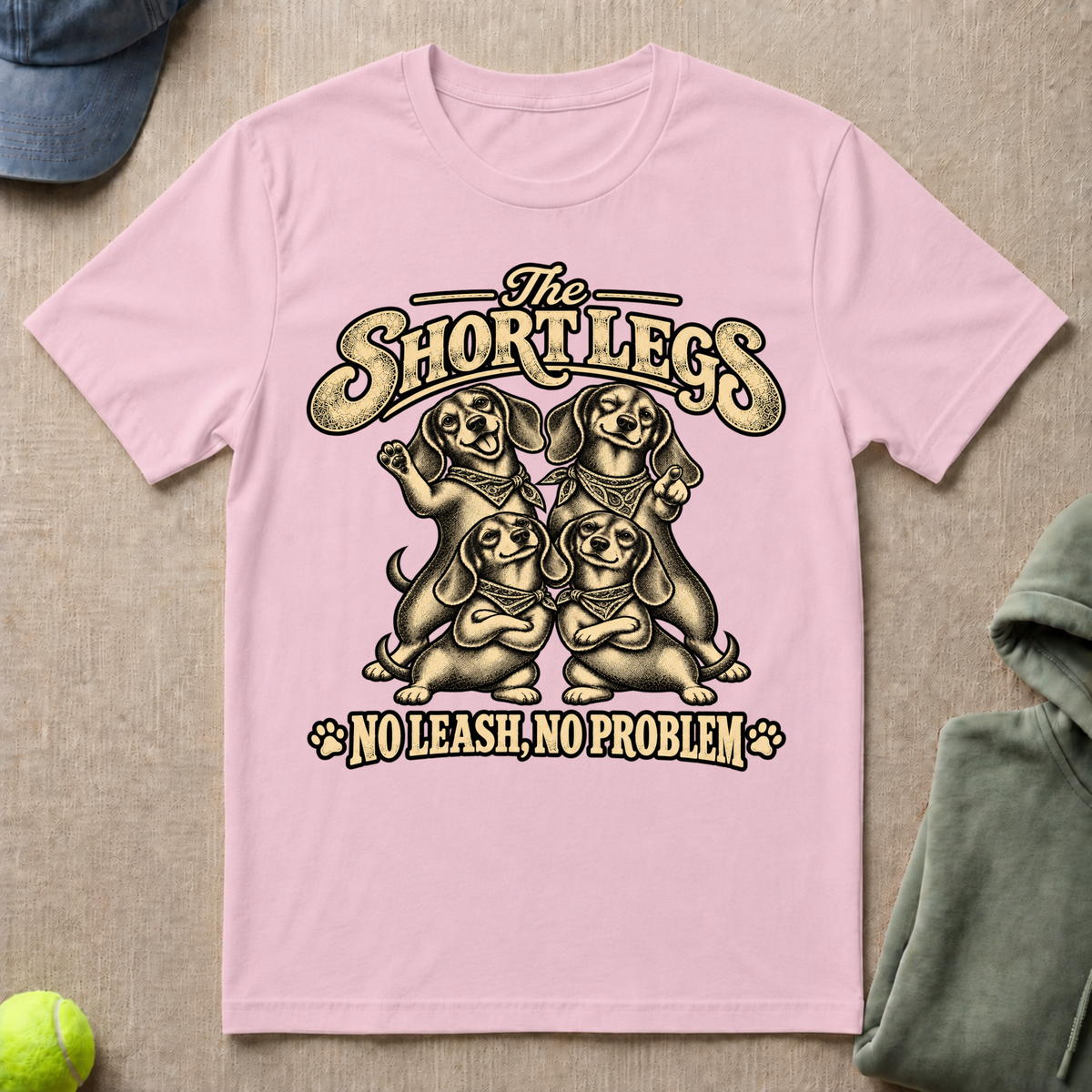 Short Legs Album T-Shirt