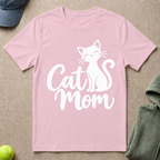 Cat Mom Silhouette T-Shirt