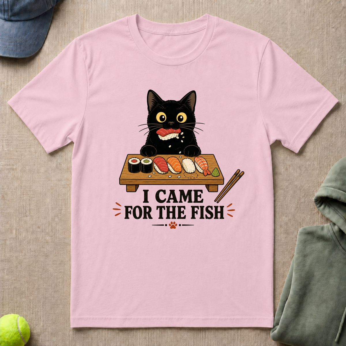 Cat & Sushi T-Shirt
