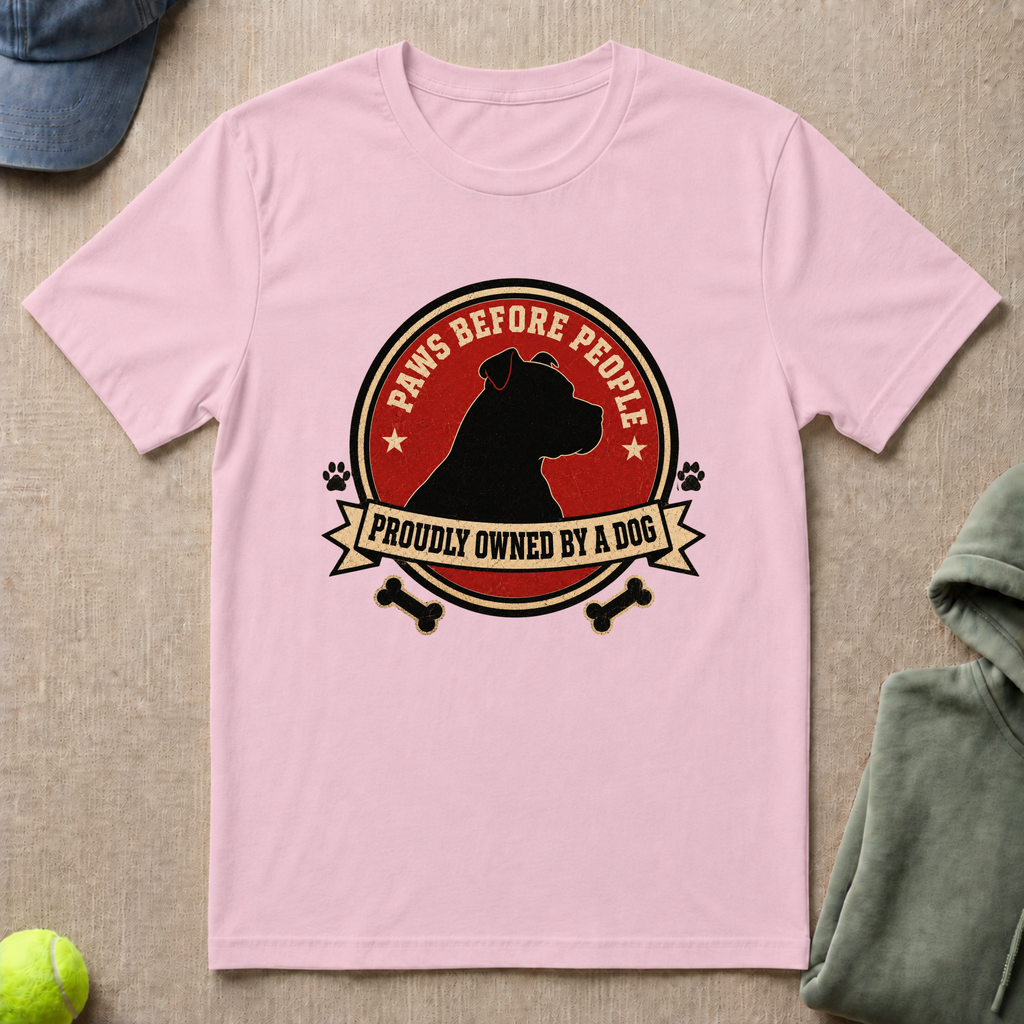 Owned By A Dog T-Shirt
