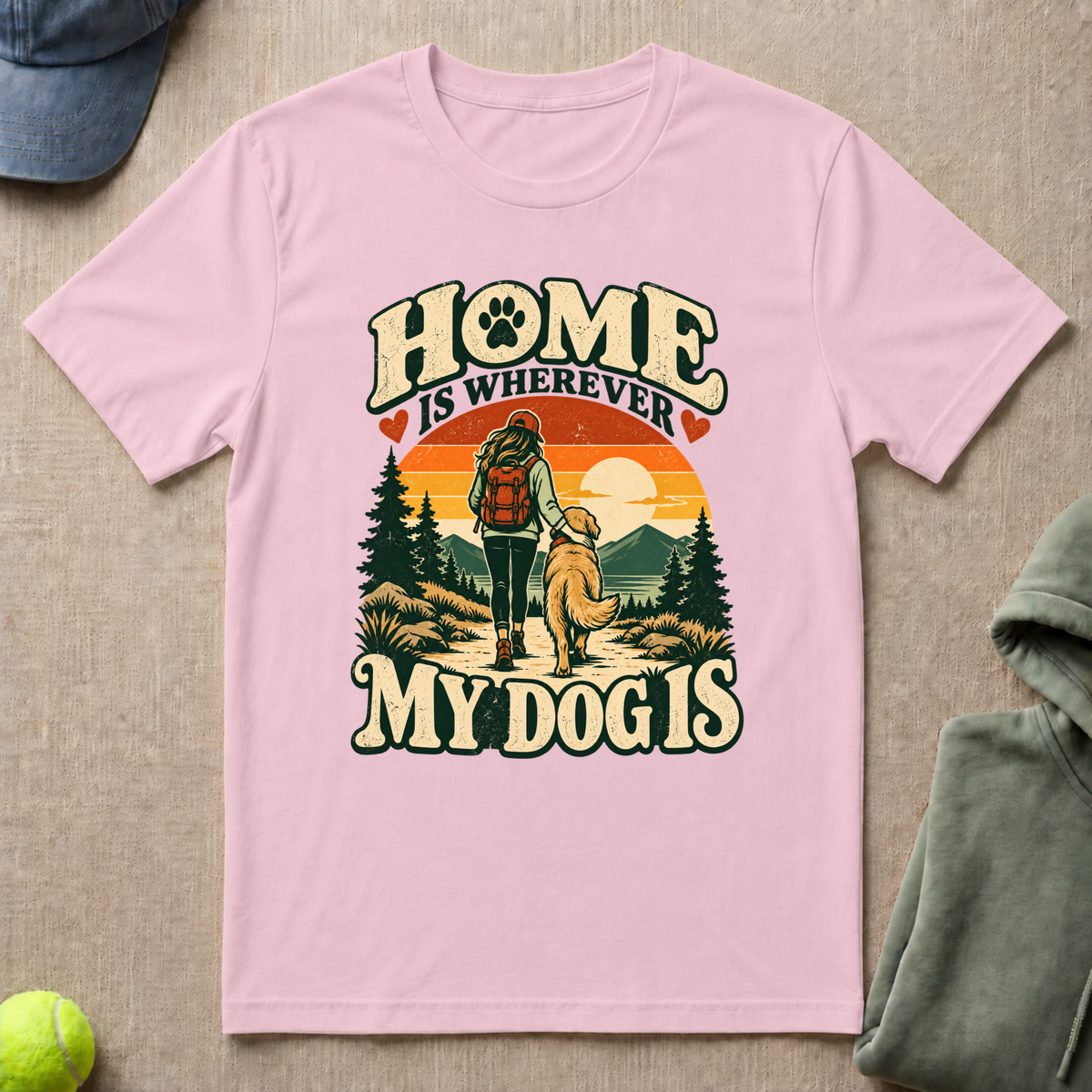 Home Is Wherever T-Shirt