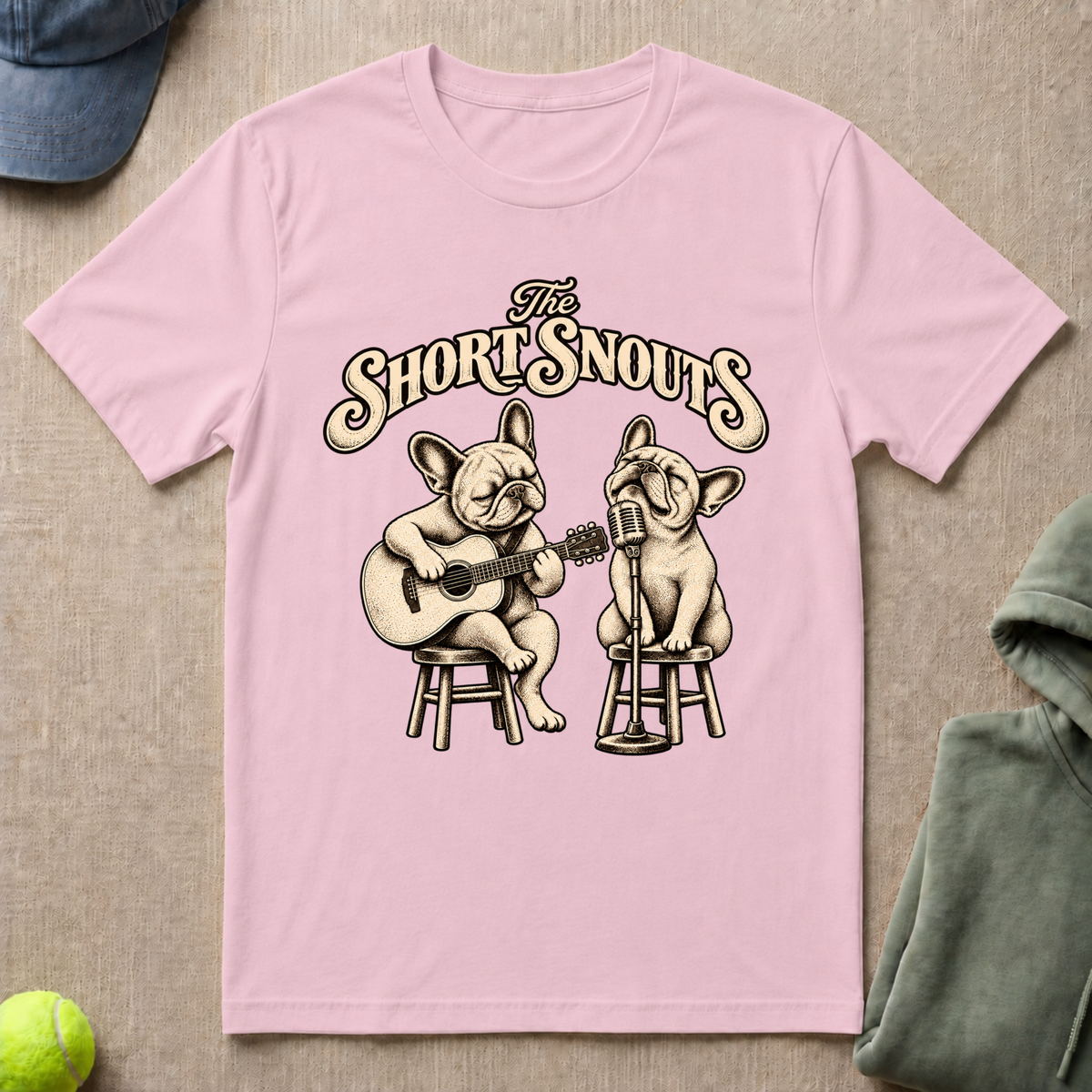 Short Snouts Blues T-Shirt