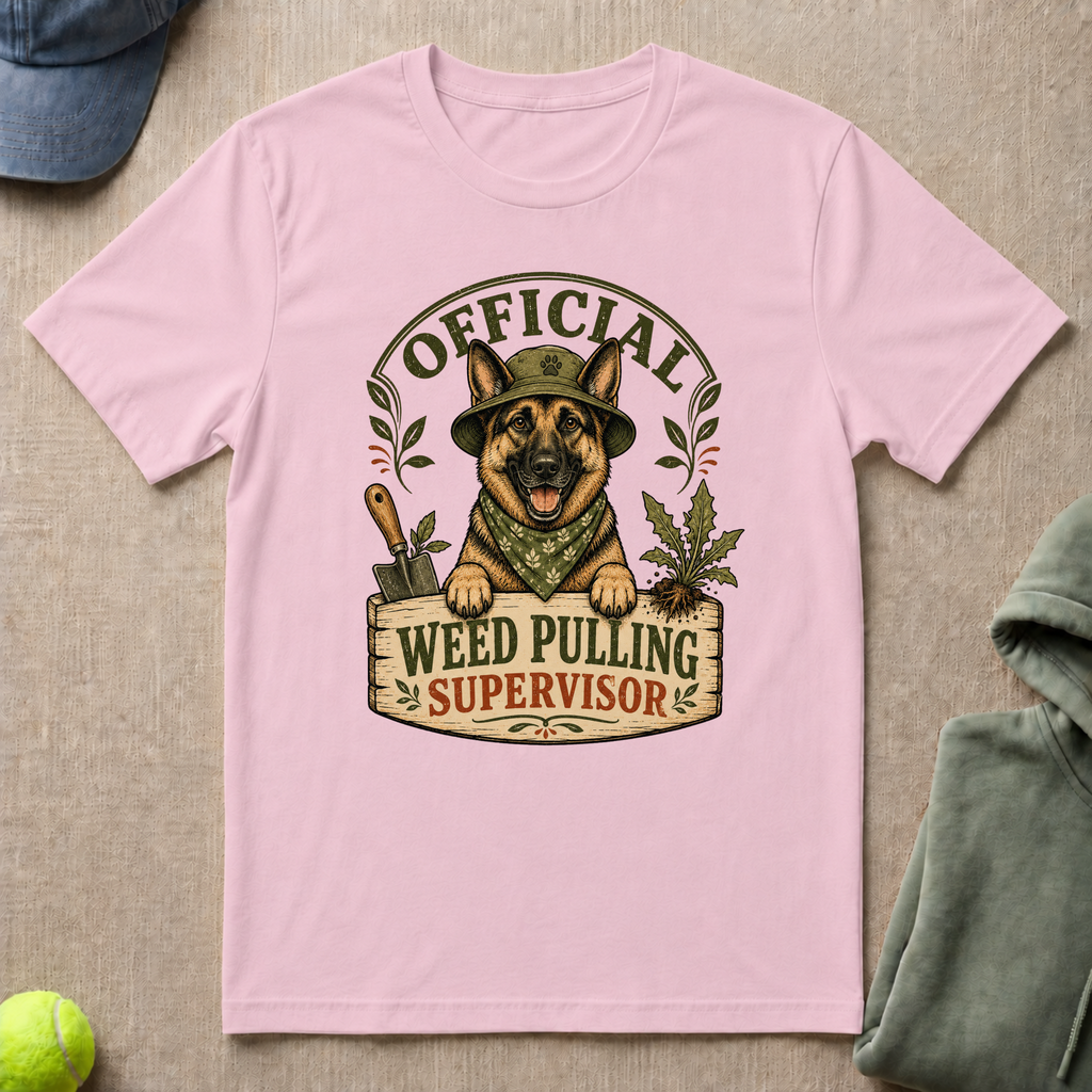 Weed Pulling Supervisor T-Shirt